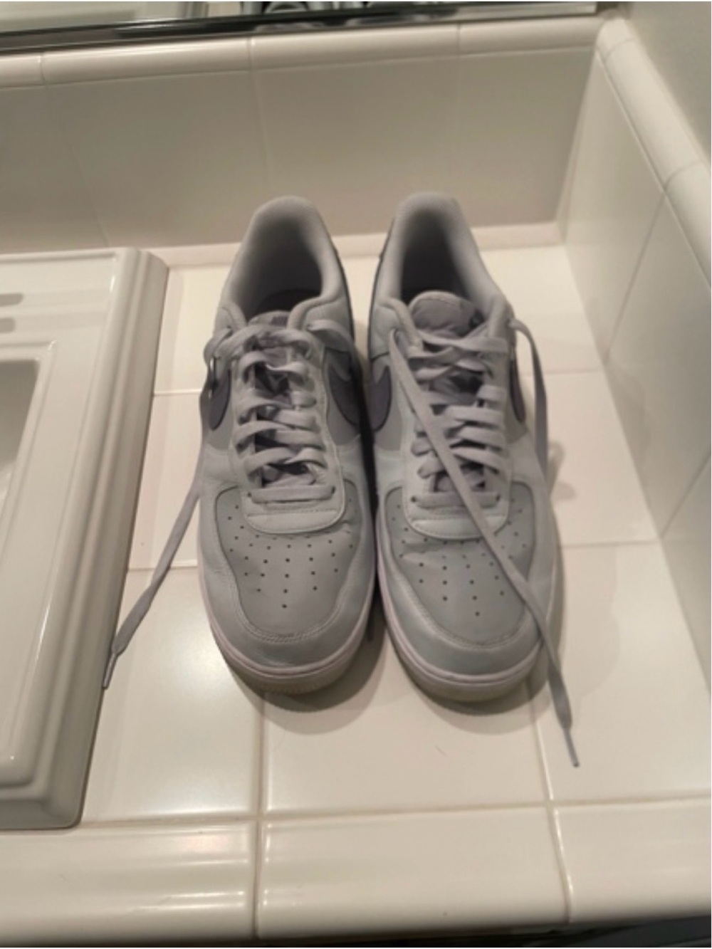 Nike Men's Air Force 1 ‘07 LV8 - Platinum Light Carbon